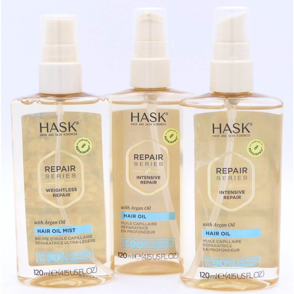 HASK Repair Series Intensive Repair w/ Argan Oil Hair Oil 4.15 oz RepairPro